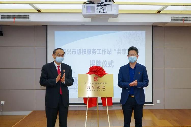 法院聯手宣傳部，首家版權服務